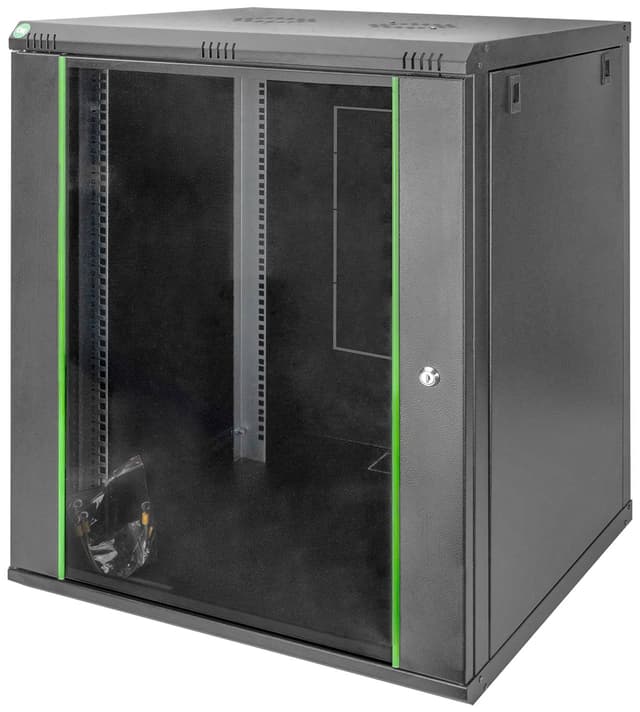 Digitus DN-19 16U-6/6-EC-SW rack Väggmonterad rack Svart (DN-19 16U-6/6-EC-SW)