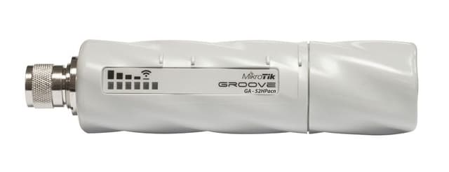 Mikrotik GrooveA 52 ac Vit Strömförsörjning via Ethernet (PoE) stöd (RBGROOVEGA-52HPACN)