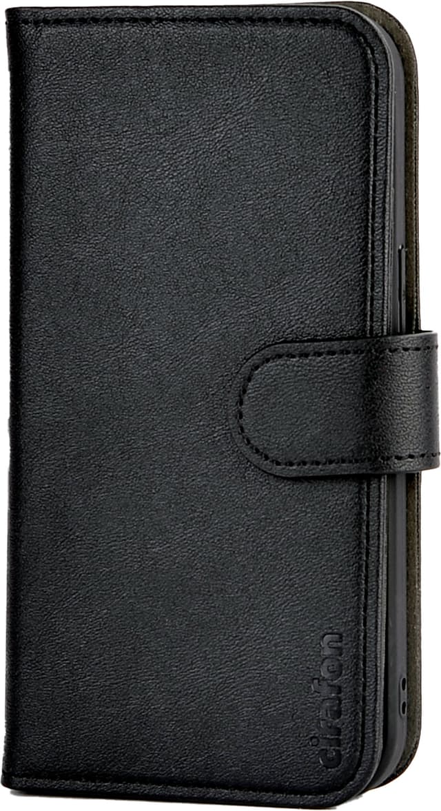 Cirafon Återvunnet PU-Läder Plånboksfodral iPhone 15 Svart (CMWA15-PUB)