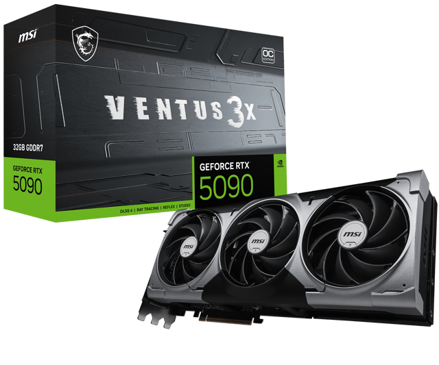 MSI Ventus 3X OC Geforce RTX 5090 32GB