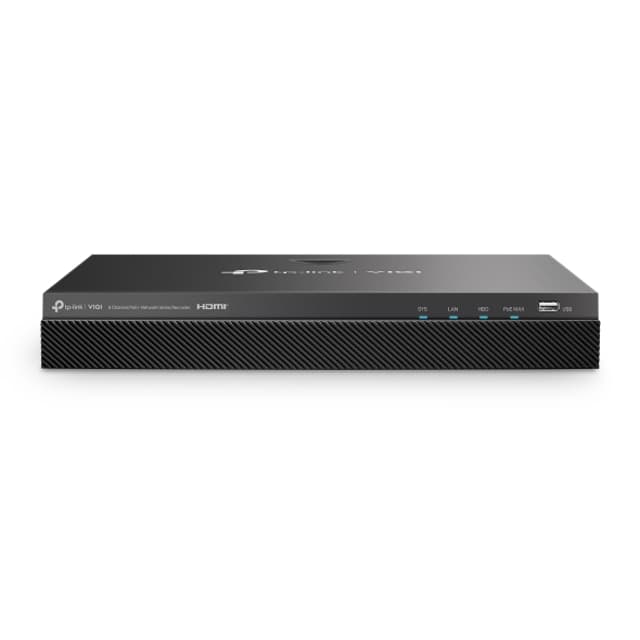 TP-Link VIGI NVR2008H-8MP 8-Kanals PoE NVR (VIGI NVR2008H-8MP)