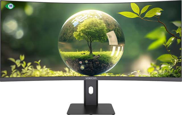 Voxicon O34QHDCE Ergonomisk skjerm TCO 9.0 ETHERNET 34" 3440 x 1440pixels VA 21:9 165Hz