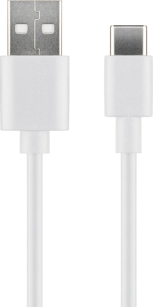 Microconnect USB3.1CCHAR05W USB-kablar USB 2.0 0,5 m USB A USB C Vit 0.5m USB-A USB-C Vit (USB3.1CCHAR05W)