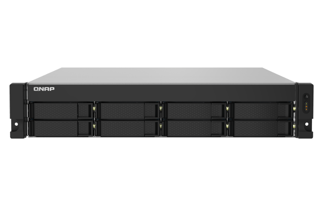 QNAP TS-832PXU NAS Rack (2U) Annapurna Labs AL324 4 GB DDR4 QNAP Turbo System Gjuten aluminium, Svart (TS-832PXU- )