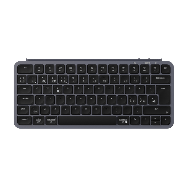 Keychron B1 Pro Ultra-Slim Wireless Tri-Mode Nordisk (B1P-K1-BO)