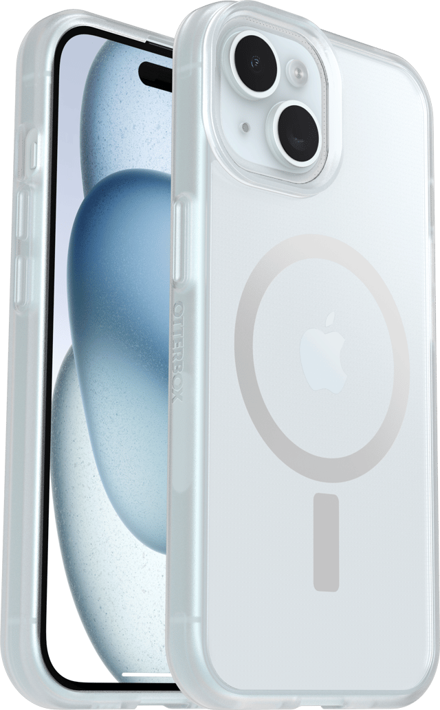 Otterbox React MagSafe Series iPhone 13, iPhone 14, iPhone 15, iPhone 16e, iPhone 17e Gjennomsiktig