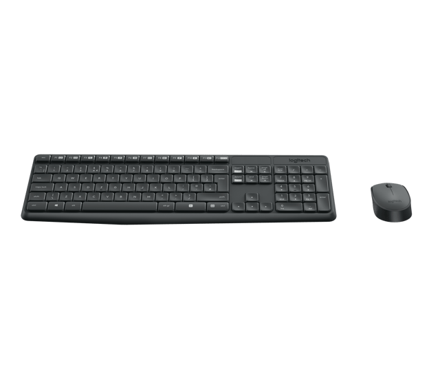 Logitech Mk235 Langaton Pohjoismainen