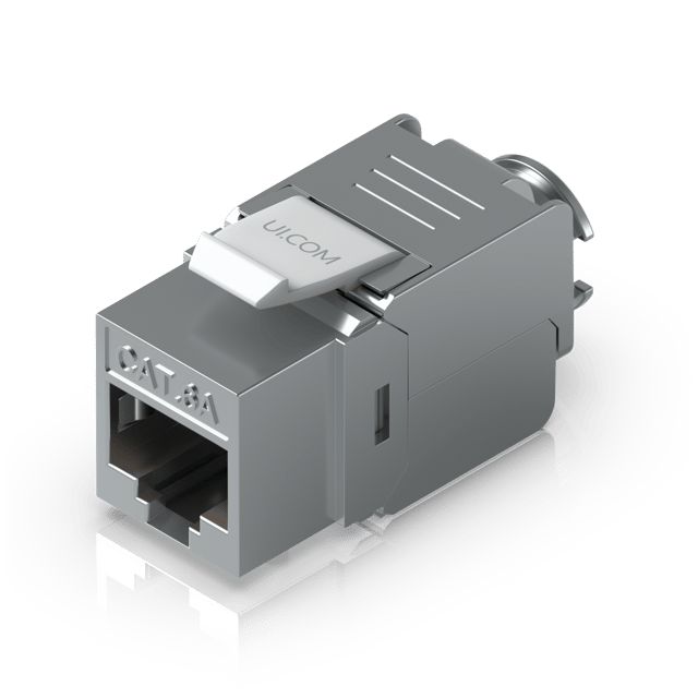 Ubiquiti Keystone CAT6A Jack Toolless 12-Pack (UACC-KEYSTONE-JACK-C6A)