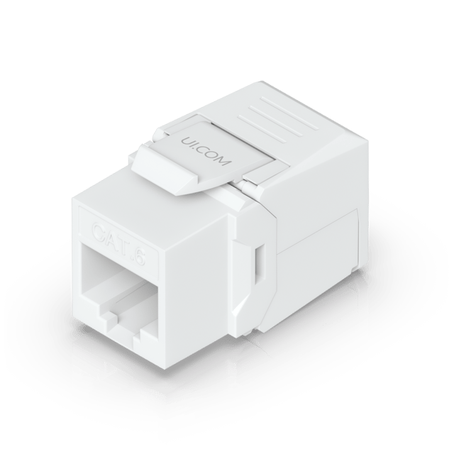 Ubiquiti Keystone CAT6 Jack Toolless 12-Pack (UACC-KEYSTONE-JACK-C6)