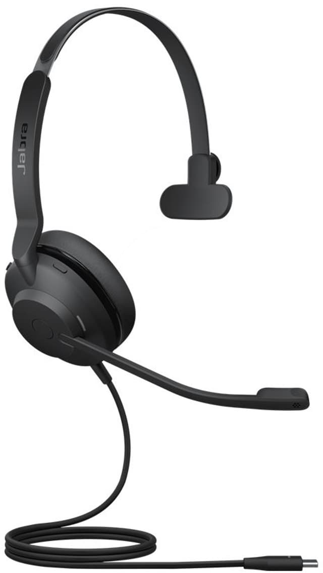 Jabra Evolve2 30 SE Mono USB-A, USB-C Microsoft Teams Musta