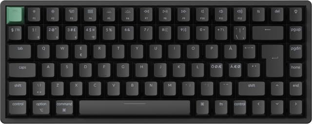 Keychron K2 HE QMK Trådbunden och trådlös Gateron Double-Rail Magnetic Nebula Nordisk (K2H-J1-BO)