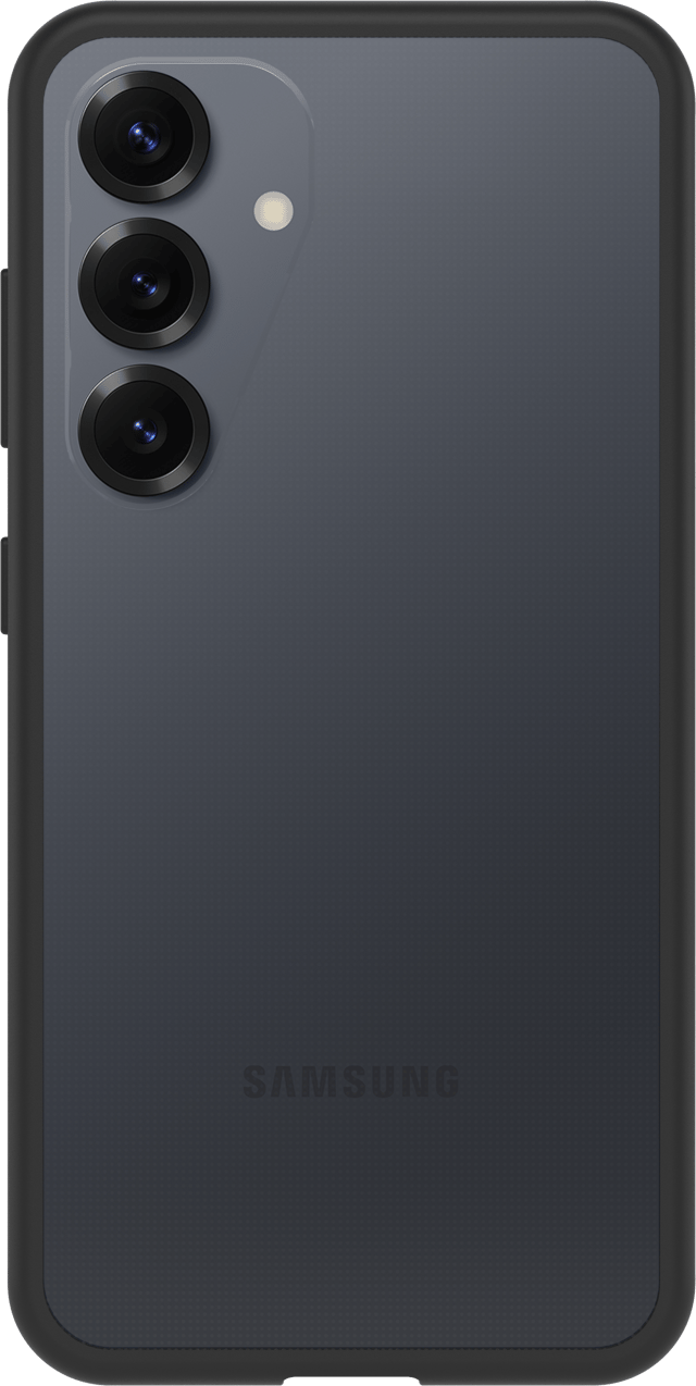 Otterbox React Series Samsung Galaxy S25 Läpinäkyvä, Musta