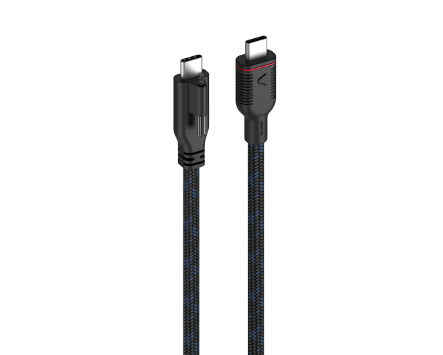 Unisynk USB-C kabel för Pro AV-docka 240W 3m USB-C USB-C Svart (10475)