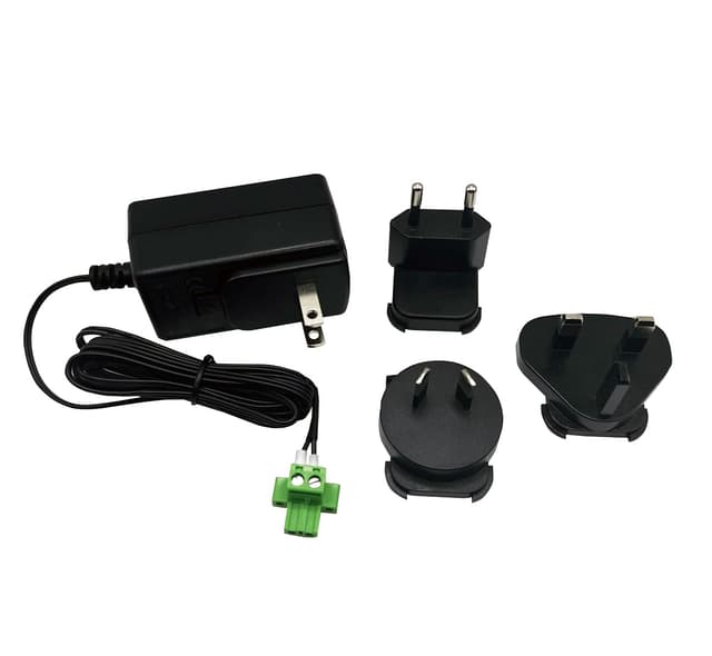 Digi Commercial temperature power supply with plug tips for US, UK, EU, AU 18W (76002117)
