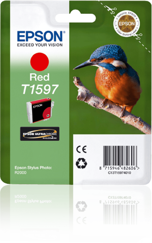 Epson Bläck Röd T1597