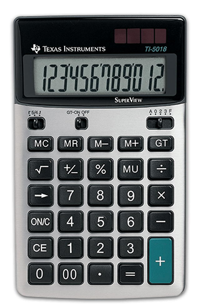 Texas Räknare Ti-5018Sv (TI-5018 SV)