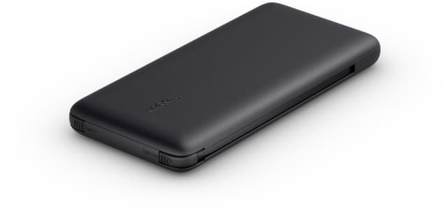 Belkin Powerbank USB-C PD With Integrated Cables 10000mAh Svart (BPB006BTBLK)