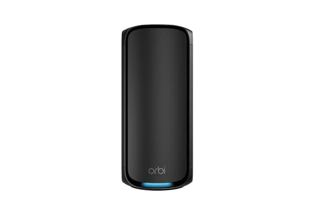 Netgear Orbi 970 Series Quad-Band WiFi 7 Quad-band (2.4 GHz / 5 GHz-1 / 5 GHz-2 / 6 GHz) Wi-Fi 6 (802.11ax) Svart 3 Intern (RBE970B-100EUS)