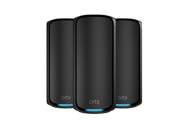 Netgear Orbi 970 WiFi 7 Mesh Black 3-pack 