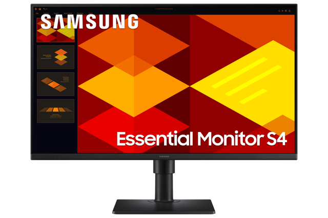 Samsung Essential Monitor S4 S40GD 27" 1920 × 1080, 1920 x 1080pixels IPS 16:9 100Hz
