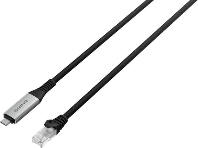 Prokord USB-C naar Gigabit Ethernet Adapterkabel 1,8 m (RJ45 