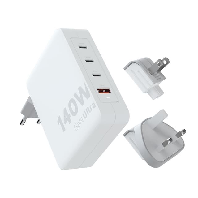 Xtorm GaN-Ultra Matkalaite 140 W Valkoinen 2m