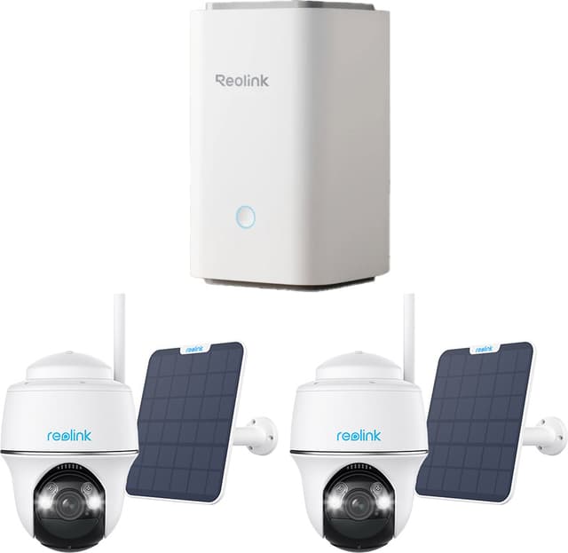 Reolink Hemhub + 2x Argus PT Ultra + 2x Solpaneler 