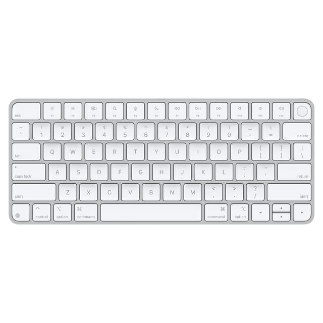 Magic Keyboard Touch ID Apple Silicon USB-C (2024) Trådbunden och trådlös Engelska (USA) (MXCK3LB/A)