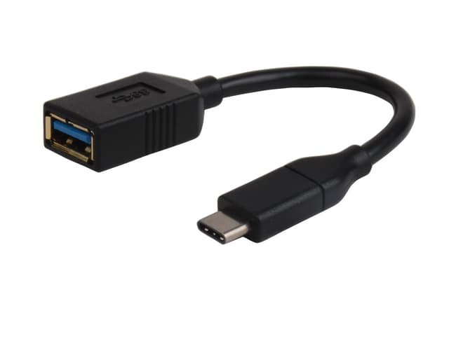 Prokord Usb Type C To Usb 3.0 Type A Fe 0.15m - Black 0.15m USB-C USB-A Svart (USB-0076)