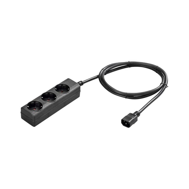 Eaton Powerware strömkabel 1.7 m 1.7m C14 Strömkontakt typ F Svart (1010081)