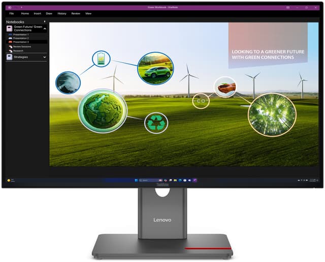 ThinkVision P27Q-40 27" 2560 × 1440pixels IPS 16:9 120Hz (64A7GAT6EU)