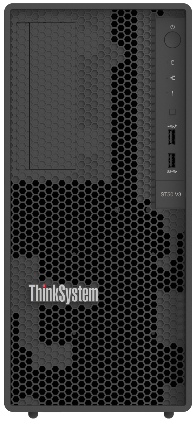 ThinkSystem ST50 V3 servrar 1,92 TB Tower Intel Xeon E E-2434 3,4 GHz DDR5-SDRAM 500 W (7DF3A00YEA)
