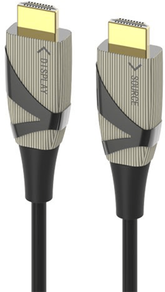 Prokord HDMI FIBER 2.0 PREMIUM 4K GOLD 10m HDMI HDMI Svart
