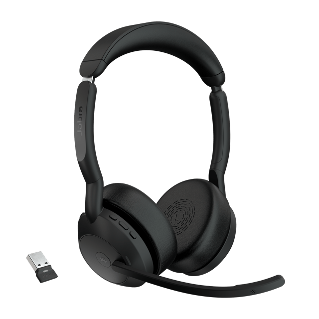 Jabra Evolve2 55 Stereo USB-A Microsoft Teams Svart