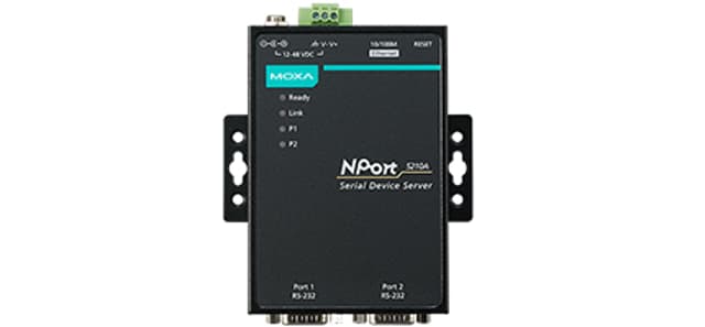 Moxa 5210A-T terminalservrar RS-232 (NPort 5210A-T)
