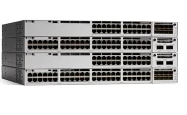 Cisco Catalyst C9300-48U-A hanterad L2/L3 Gigabit Ethernet (10/100/1000) Grå (C9300-48UN-E)