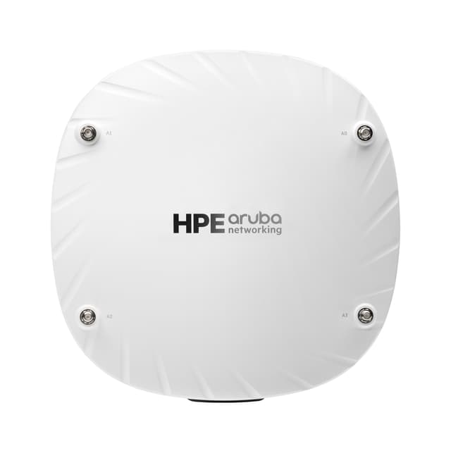 HPE Aruba Networking AP-534 (RW) Dual Radio 4x4 802.11ax External Antennas Unified Campus AP 3550 Mbit/s Vit Strömförsörjning via Ethernet (PoE) stöd (JZ331A)