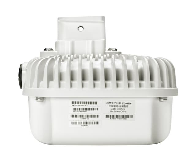HPE Aruba Networking AP-567 (RW) 802.11ax Dual 2x2 Radio Integrated Directional Antennas Outdoor AP 1774 Mbit/s Vit Strömförsörjning via Ethernet (PoE) stöd (R4W48A)