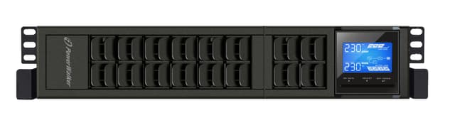 Powerwalker VFI 1000 CRS strömskydd (UPS) Dubbelkonvertering (Online) 1 kVA 800 W 3 AC-utgångar (10122038)