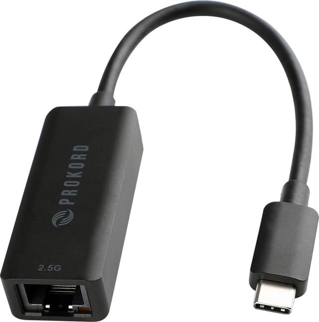 Prokord USB-C To Gigabit Ethernet Adapter 2500 Mbit/s (med PXE) (USB-ETH25B)