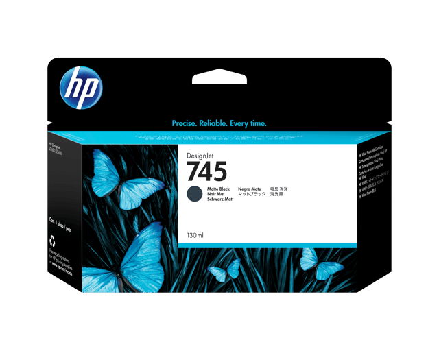 Bläck Matt Svart No.745 130ml
