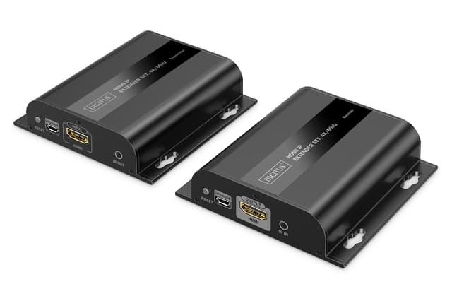 Digitus DS-55351 AV-förlängare Sändare och mottagare för AV-utrustning Svart 
