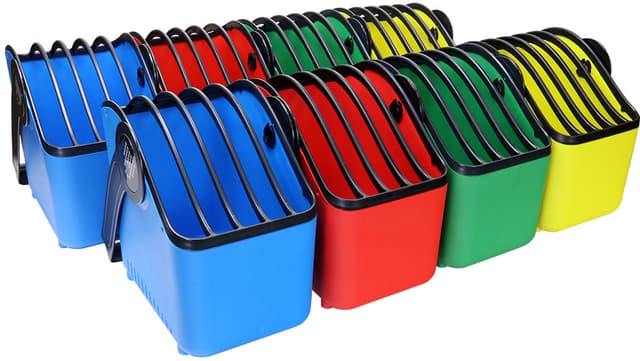 LocknCharge Stor 13" plastkorg för enheter, 8-pack (LNC7055)