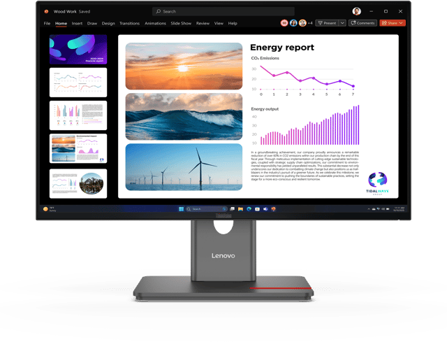 ThinkVision P24Q-40 23.8" 2560 × 1440pixels IPS 16:9 120Hz (64B2GAT1EU)