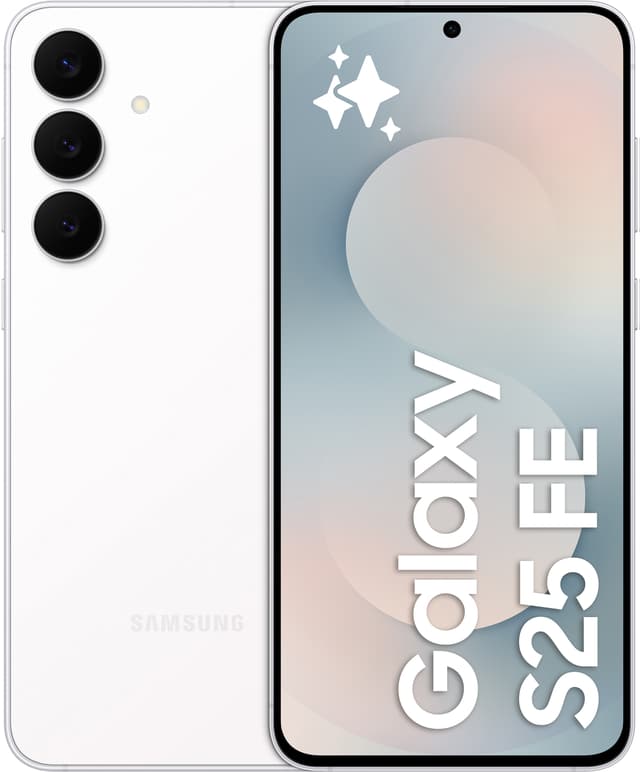 Samsung Galaxy S25 FE 256GB Valkoinen