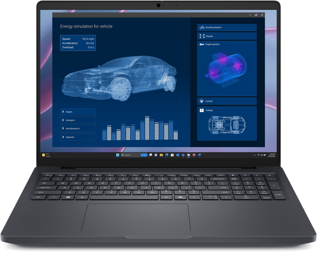 Dell Pro Max 16 AMD Ryzen AI 7 Pro 32GB 1000GB RTX PRO 1000 BW 16"