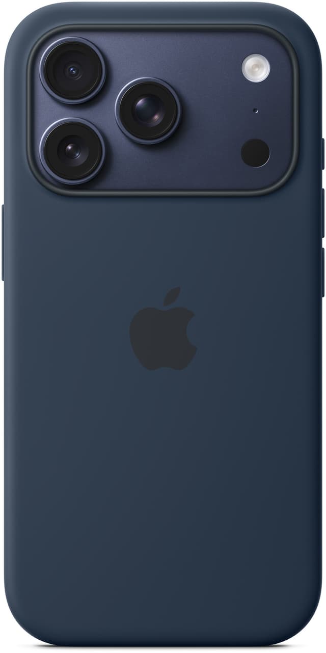 Apple Silikonskal med MagSafe iPhone 17 Pro Mörkblå