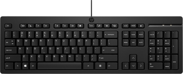 HP 125 Langallinen näppäimistö Langallinen