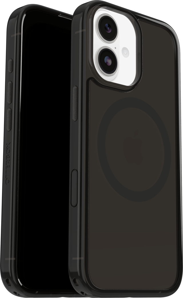 Otterbox Symmetry Clear MagSafe iPhone 17 Läpinäkyvä, Musta