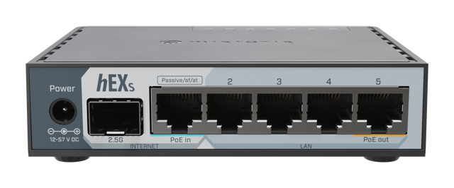 Mikrotik E60IUGS kabelforbundet router Gigabit Ethernet Sort 